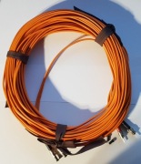 Przewód światłowodowy 2 x ST / 2 x ST długość około 30m (podwójny)