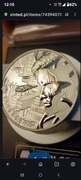 Cyberpunk The punk Universe 1 oz Ag 999 srebrna moneta z certyfikatem uncja