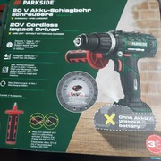 Wkrętarko wiertarka udarowa parkside 3biegi 45Nm
