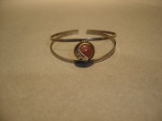 Srebrna bransoletka Warmet Resovia - Szarotka.