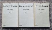 Nad Niemnem. Tom 1,2,3/ zestaw E. Orzeszkowa