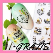 Naklejki na Paznokcie, Manicure + GRATIS