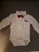 Eleganckie body z muszką r. 68 