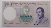 Bhutan 10 ngultrum 2013 UNC