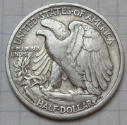 0871 USA 50 centów HALF 1942 S srebro 