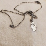 Naszyjnik z wisiorkiem ręka Fatimy 