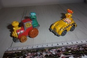 muppets Bert Cookie monster playskool muppet auto samochód