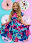 Lola bianka sukienka dziewczęca 134