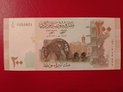 Syria 200 Funtów 2021r. P-114b UNC