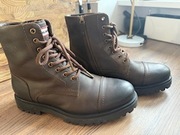 HUNTER - Trzewiki skórzane ocieplane rozm. 43