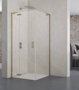 Kabina prysznicowa Atrium Milano 2.0 złota szczotkowana