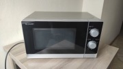 Kuchenka mikrofalowa SHARP YC-MS01 20 L | 800W | Srebrna | Stan bdb!