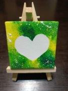 Mini obraz sztaluga prezent 