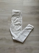Białe jeansy skinny roz. 38