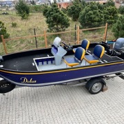 Łódź aluminiowa 420 komplet