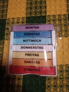 Kasetka na leki tygodniowe