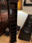Szafka na kolekcję 150-200 płyt CD kolonialna lity palisander