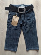 Spodnie dżinsowe 3/4 128