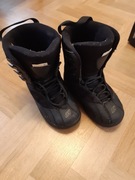 WYPRZEDAŻ GARAŻOWA Buty Snowboardowe, dziecięce, czarne, rozmiar EUR 35