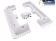 Komplet wsporników do panelu solarnego z przelotką