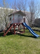 Domek drewniany dla dzieci 