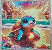 Gotowy obraz z haftu diamentowego 