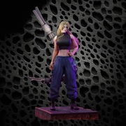 Figurka druk 3D żywica " Yuki Tsukumo - F273 "- 120 mm