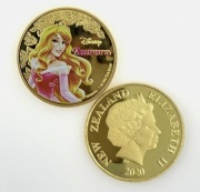 Złota moneta kolekcjonerska – Aurora The Walt Disney 2020, Elizabeth II