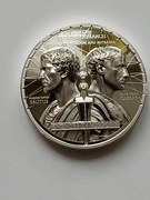 GERMANIA MINT CEZAR VS BRUTUS  2 oz Ag. 2025 MONGOLIA