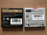 2 płyty Minidisc Sony 60 minut i Sharp 60 minut