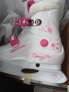 Łyżwy Regulowane Tempish Fur Expanze Plus Girl -Oryginalne Nowe