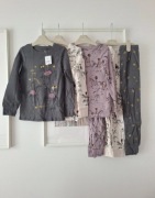 Next 110 nowe piżamki 3 komplety  4-5 lat