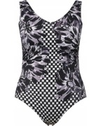 Ulla Popken jednoczęściowy strój kąpielowy r.48