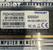 Pamięć RAM DDR4 Patriot PSE426G32002S 16 GB