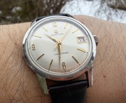 Zegarek Certina Certidate Vintage Czerwony Datownik In-house 28-161