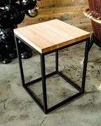 Stolik kawowy, nocny, loft dąb industrialny jakość