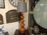 Lampa stołowa Bubble firmy Idell Kaiser Leuchten lata 60 Vintage