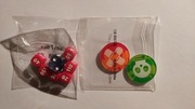 Pokemon TCG Zestaw kości i znaczników z ETB SWSH 01 Sword & Shield