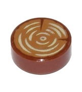 LEGO 100szt Tile 1x1 Pień Drewno Brąz Reddish Brown 98138pb042 x100