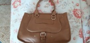 Longchamp balzane tote camel torba saddle bag