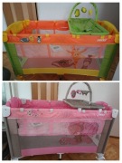 Łóżko turystyczne Lorelli Arena Plus 2 layers - nieużywane 