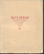Silva rerum. Series nova. 1981