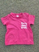 Bluzka, t-shirt chłopięcy H&M rozm. 80