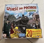 Wsiąść do pociągu Europa gra planszowa