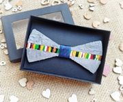 Mucha męska drewniana beton kolory wesele prezent  Mvcha Nie Siada 