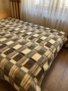 Koc 200x220 z wełny owczej Merino