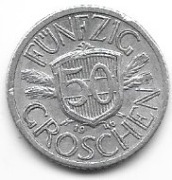 Austria 50 gr.1946