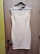 Biała sukienka na codzień,do pracy,na imprezę rodzinną 