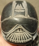 Skarabeusz z Egiptu,alabaster.