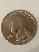 USA 25 centow Jerzy Waszynkton  miedzionikiel 5,67g.24,26mm.